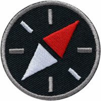Kompass Outdoor / Patch 45 mm