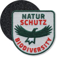 Naturschutz Adler / Klettpatch 62 mm / Natur