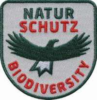 Naturschutz Adler / Patch 62 mm / Natur