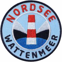 Nordsee Wattenmeer / Patch 62 / Blau