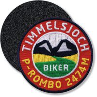 Timmelsjoch Pass-Strasse / Klettpatch 62 mm