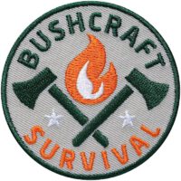 Bushcraft Survival / Patch 65 mm / Natur