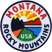 Montana USA / Patch 62 mm