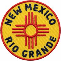 New Mexico USA / Patch 65 mm