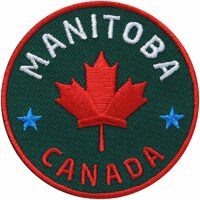 Manitoba Kanada / Patch 62 mm