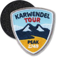 Karwendel Tour - Klett-Patch 61 x 55 mm