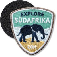 Südafrika Afrika - Klett-Patch 61 x 55 mm