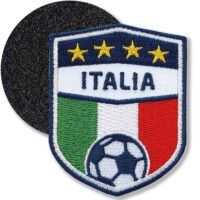 Italia Italien Fußball Champion / Klettpatch 51x 61 mm