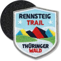 Rennsteig Thüringer Wald / Klettpatch 51x 61 mm