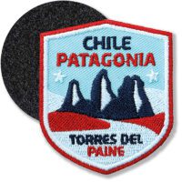 Chile Patagonien Torres del Paine / Klettpatch 51x 61 mm