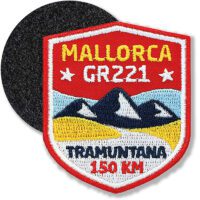 Mallorca Gr221 Tramuntana / Klettpatch 51x 61 mm