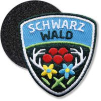 Schwarzwald - Klett-Patch 61 x 55 mm / Blau