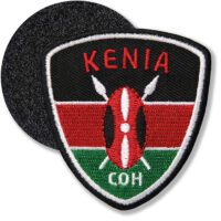 Kenia Afrika - Klett-Patch 61 x 55 mm