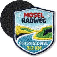 Mosel Radweg / Klettpatch 51x 61 mm