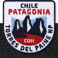 Chile Patagonien - Klett-Patch 64 x 66 mm