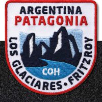 Patagonien Argentinien - Klett-Patch 64 x 66 mm
