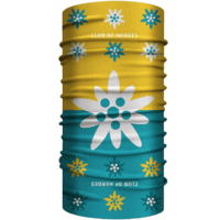 Edelweiss Bandana Gelb 25 x 50 cm