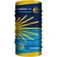 Jakobsweg Camino Santiago Bandana 25 x 50 cm