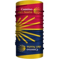 Jakobsweg Camino del Norte Bandana 25 x 50 cm