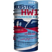 HW1 Albsteig Schwäbische Alb Bandana 25 x 50 cm