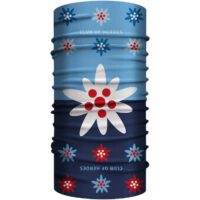 Edelweiss Bandana Blau 25 x 50 cm