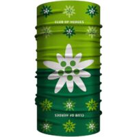 Edelweiss Bandana Grün 25 x 50 cm