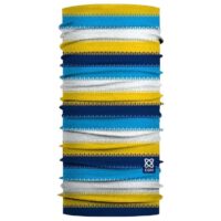 Ringel Bandana 25 x 50 cm / Blau-Gelb